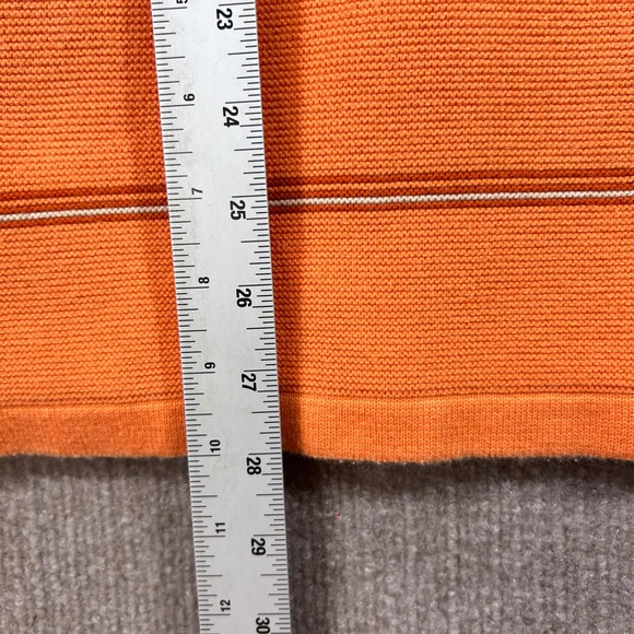 Vintage IZOD Striped Sweater Mens Medium Pullover Heavy Knit Made In Australia - Picture 7 of 9